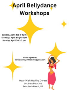 April Bellydance Workshops