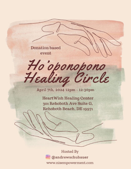 Ho'oponopono Healing Circle