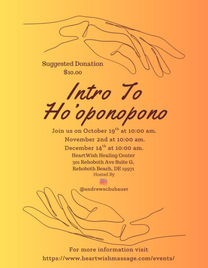 Intro to Ho'oponopono