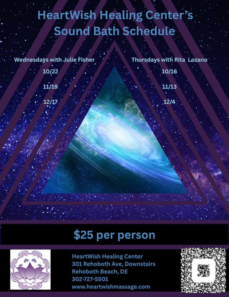 Sound Bath Schedule
